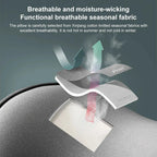 Car Headrest Cushion | Ergonomic Memory Foam & Breathable Polyester