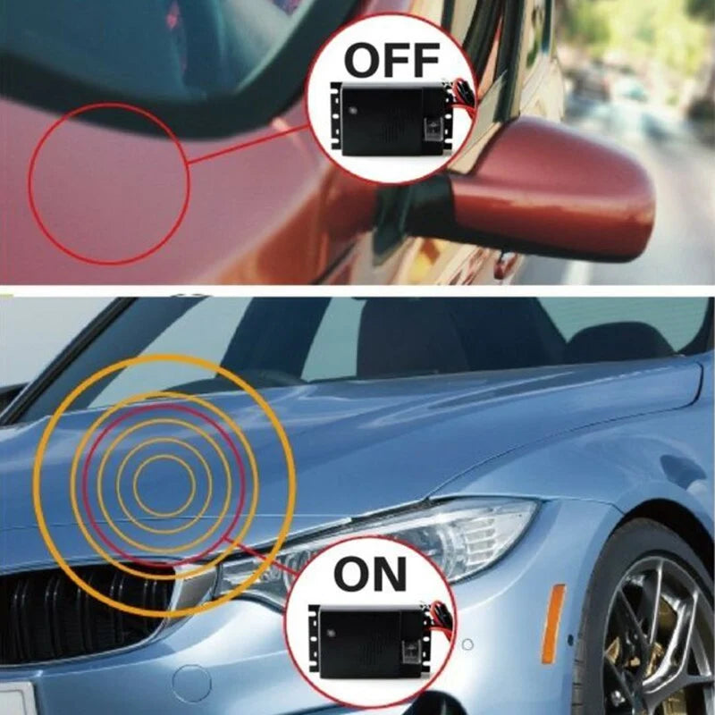 Car Squirrel Repeller | Ultrasonic & Plug-In 12V | Coverage 300+ Sq Ft