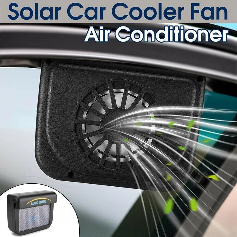 Car Ventilation Fan | Solar-Powered & Battery-Free