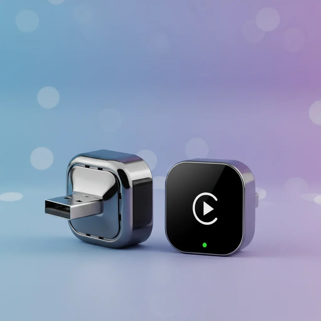 CarPlay Adapter | Wireless CarPlay & Android Auto | Plug-And-Play USB-C