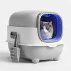 Cat Litter Box | Fully Enclosed & UV-Disinfecting | XL