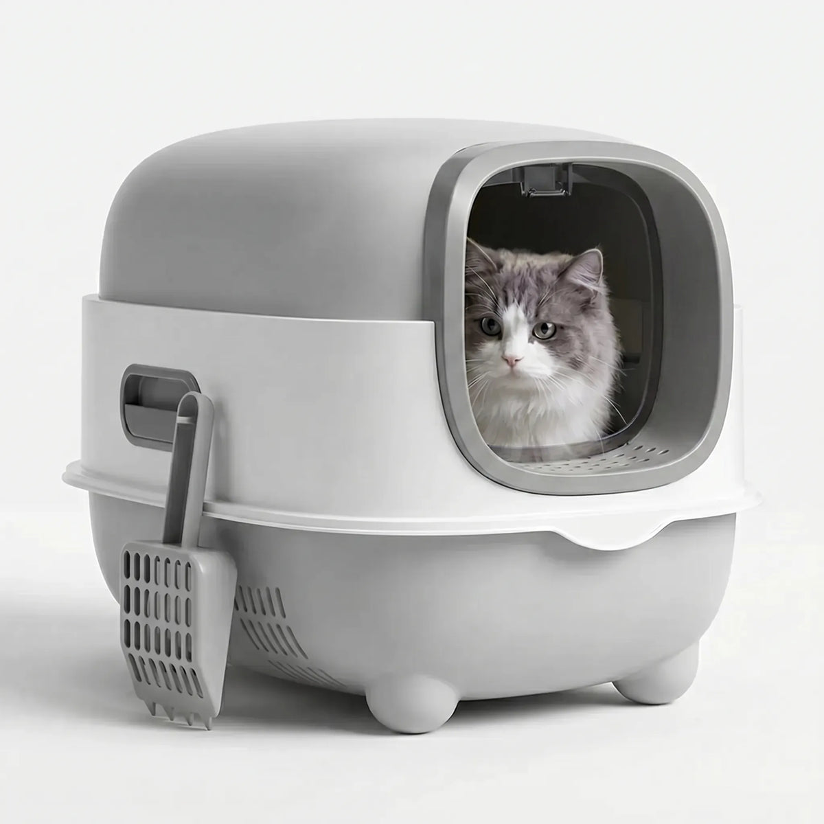 Cat Litter Box | Fully Enclosed & UV-Disinfecting | XL