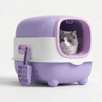 Cat Litter Box | Fully Enclosed & UV-Disinfecting | XL
