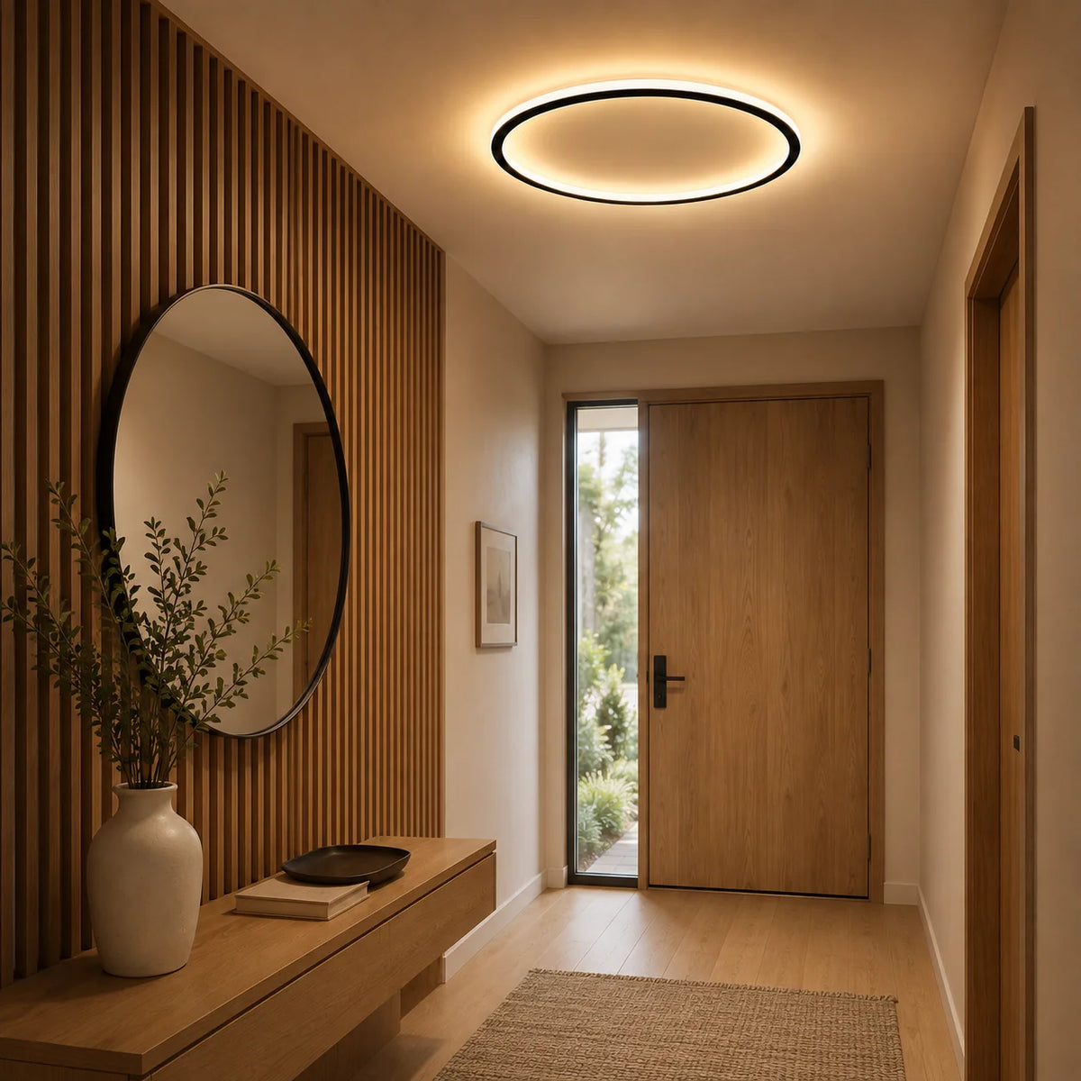 Ceiling Light | Round Integrated LED Flush Mount