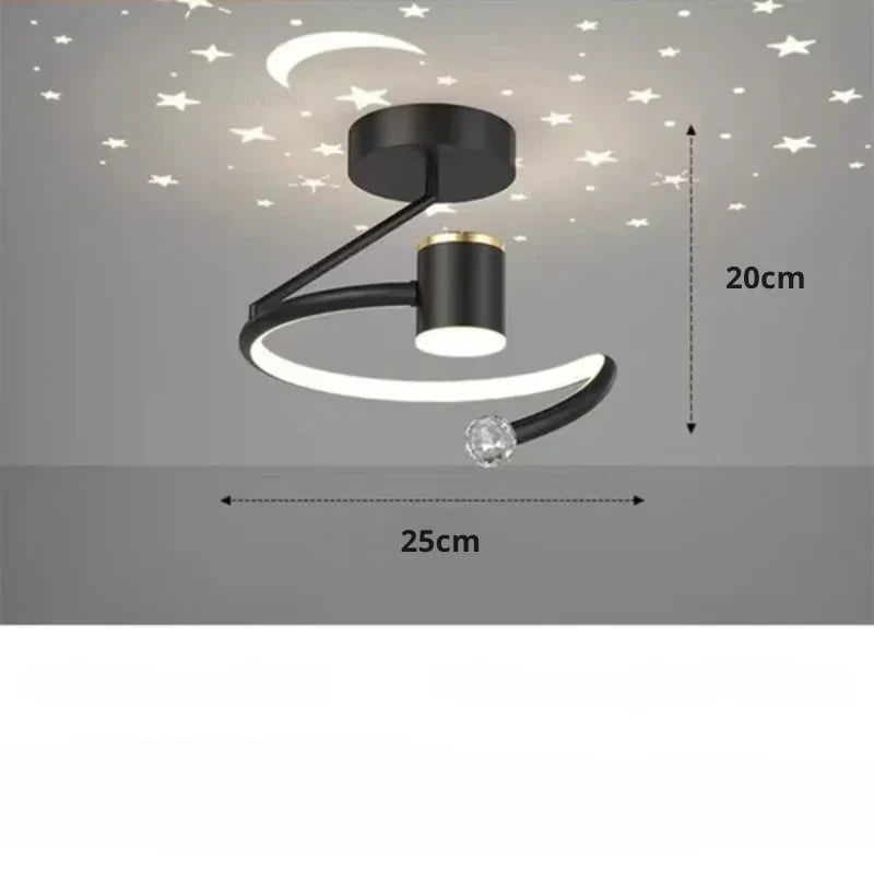 Ceiling Light | Star Projection & Dimmable LED