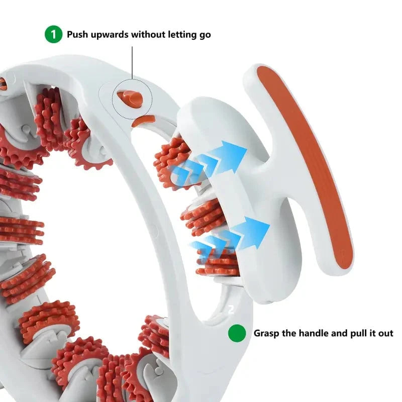 Cellulite Massage Roller | 360° Deep-Tissue Rollers & Adjustable Fit