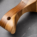 Cheese Grater | Stainless Steel Plate | Wooden Handle