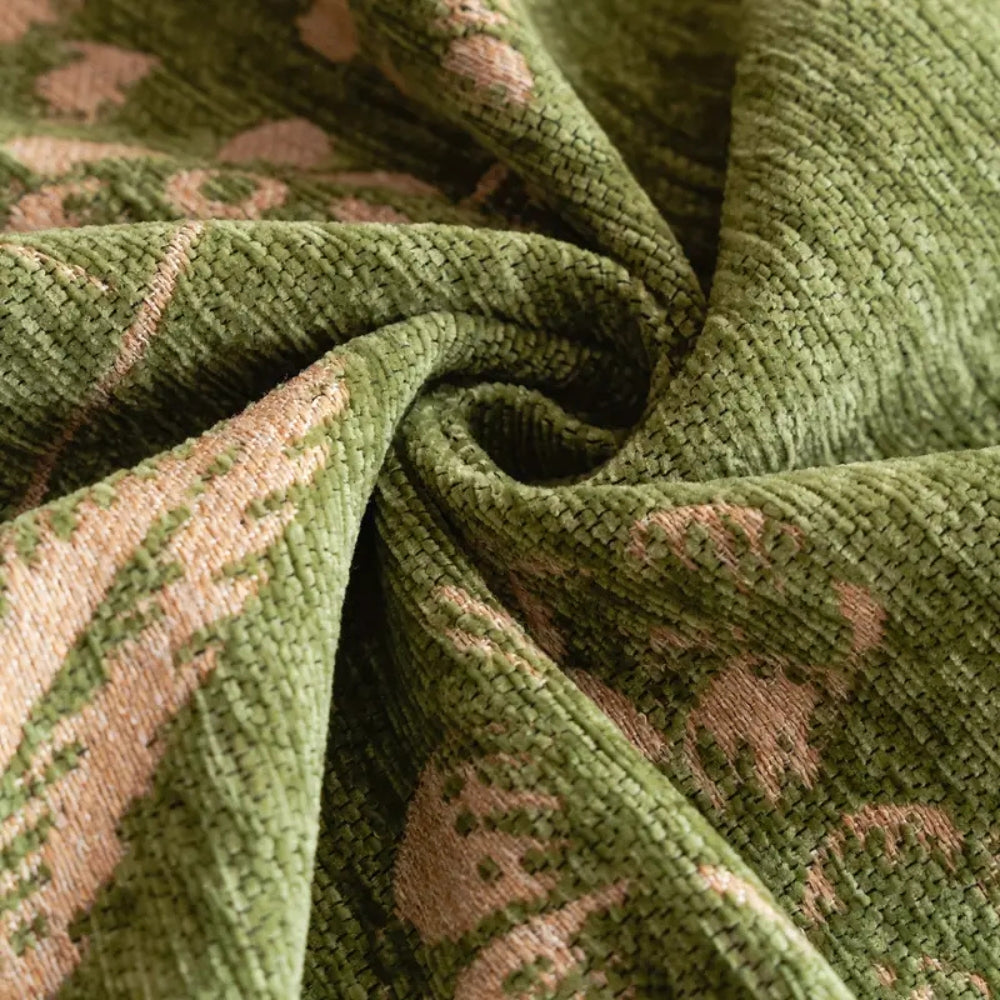 Sofa Cover | Botanical Floral Chenille | Durable Design