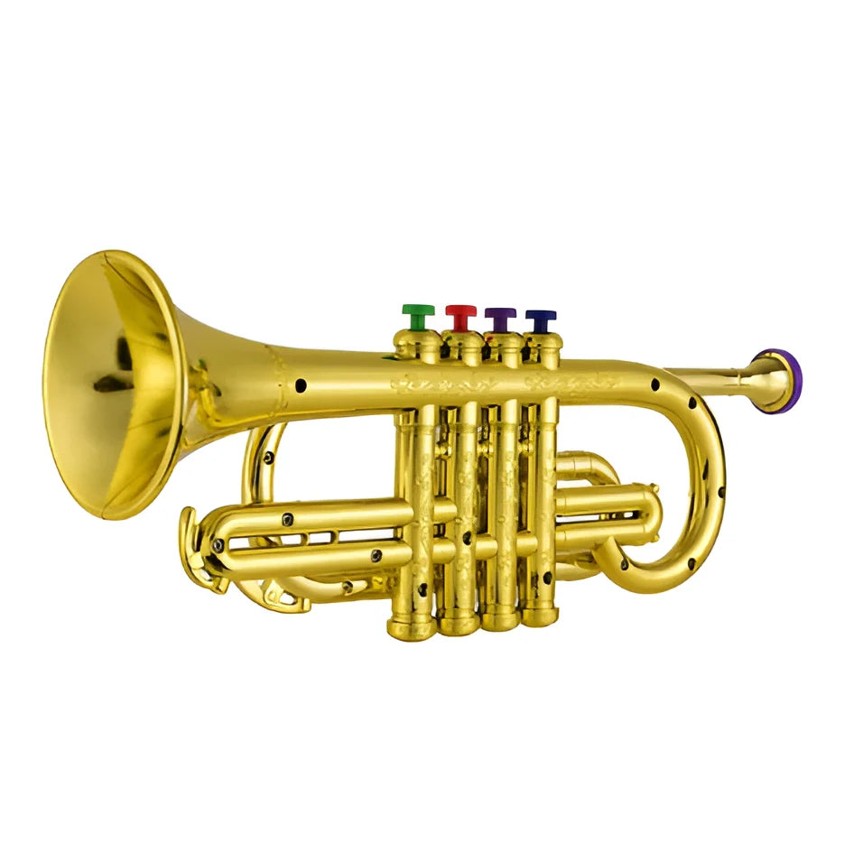 Children's Trumpet | Colorful 4-Note Keys & Lightweight ABS