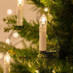 Christmas Tree Candles | Warm White LED & Clip-On | 14.7 m