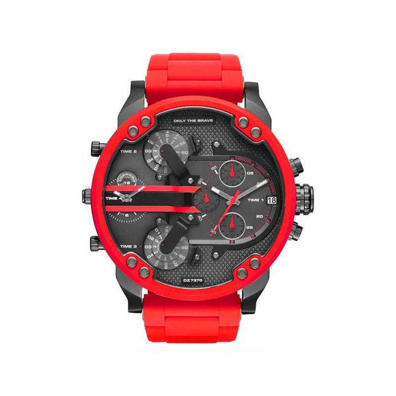 Chronograph Watch | Stainless Steel Case & Quartz Movement | 50 mm Dial