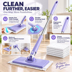 Cleaning Floor Mop | Hands-Free Quick-Change & Ergonomic