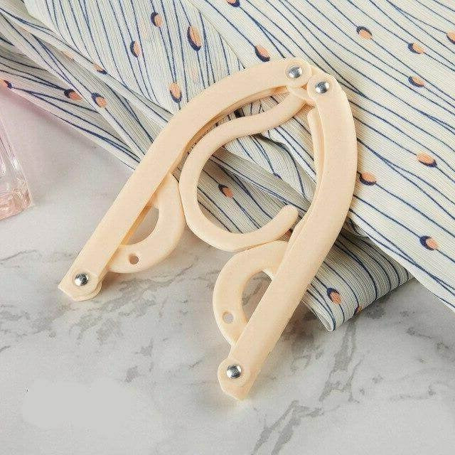 Clothes Hanger | Foldable & Non-Slip | Travel-Friendly