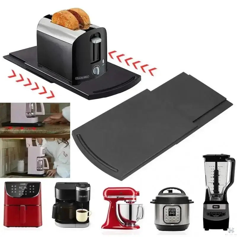 Coffee Station Tray | Rolling Under-Cabinet | Freestanding