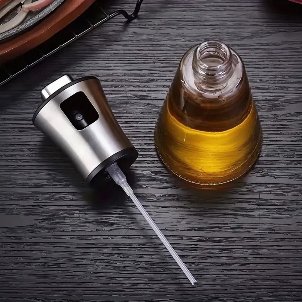 Oil Sprayer | Fine Mist Nozzle | Glass & Stainless Steel