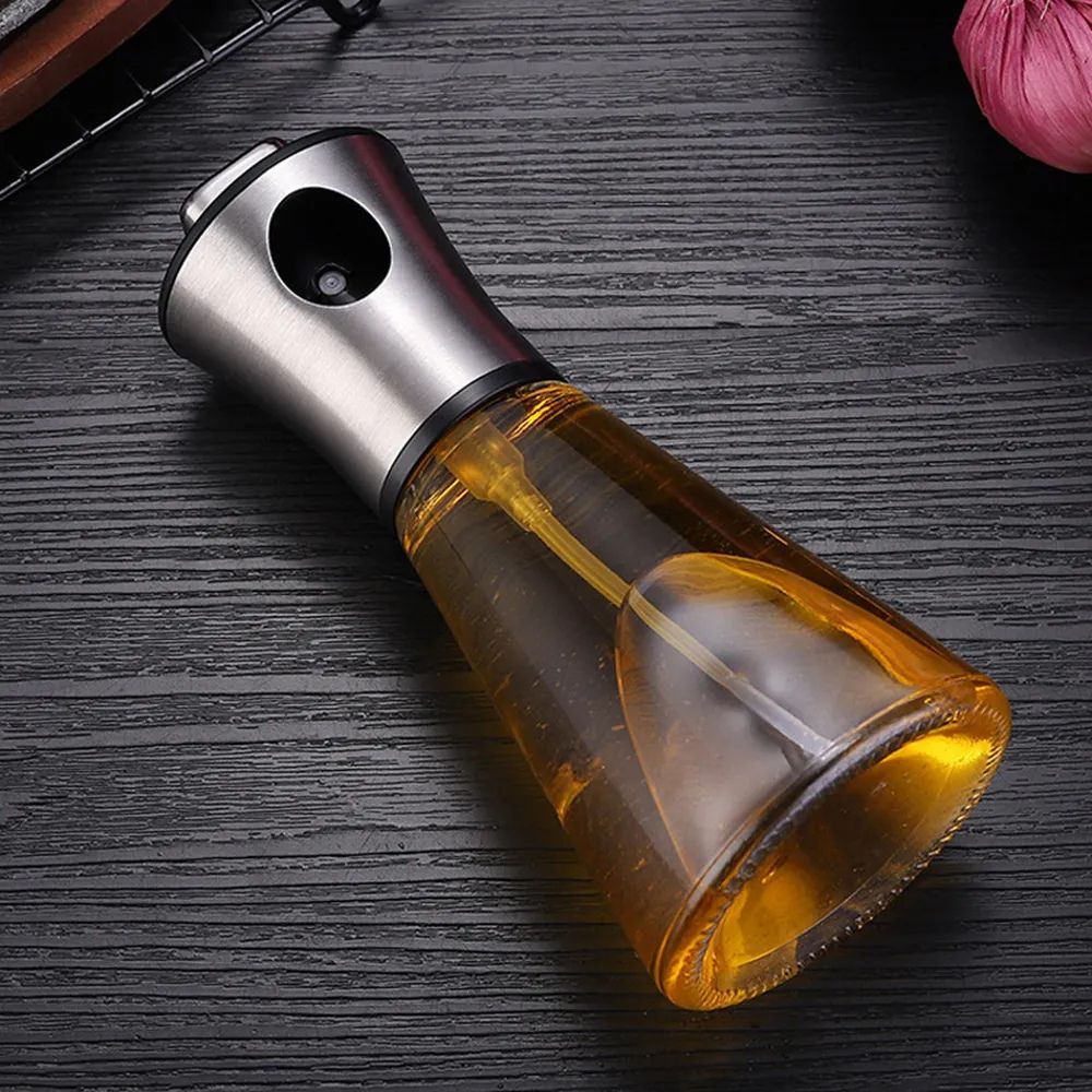 Oil Sprayer | Fine Mist Nozzle | Glass & Stainless Steel
