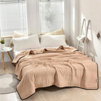Cooling Blanket | Temperature-Regulating & Moisture-Wicking | Packable