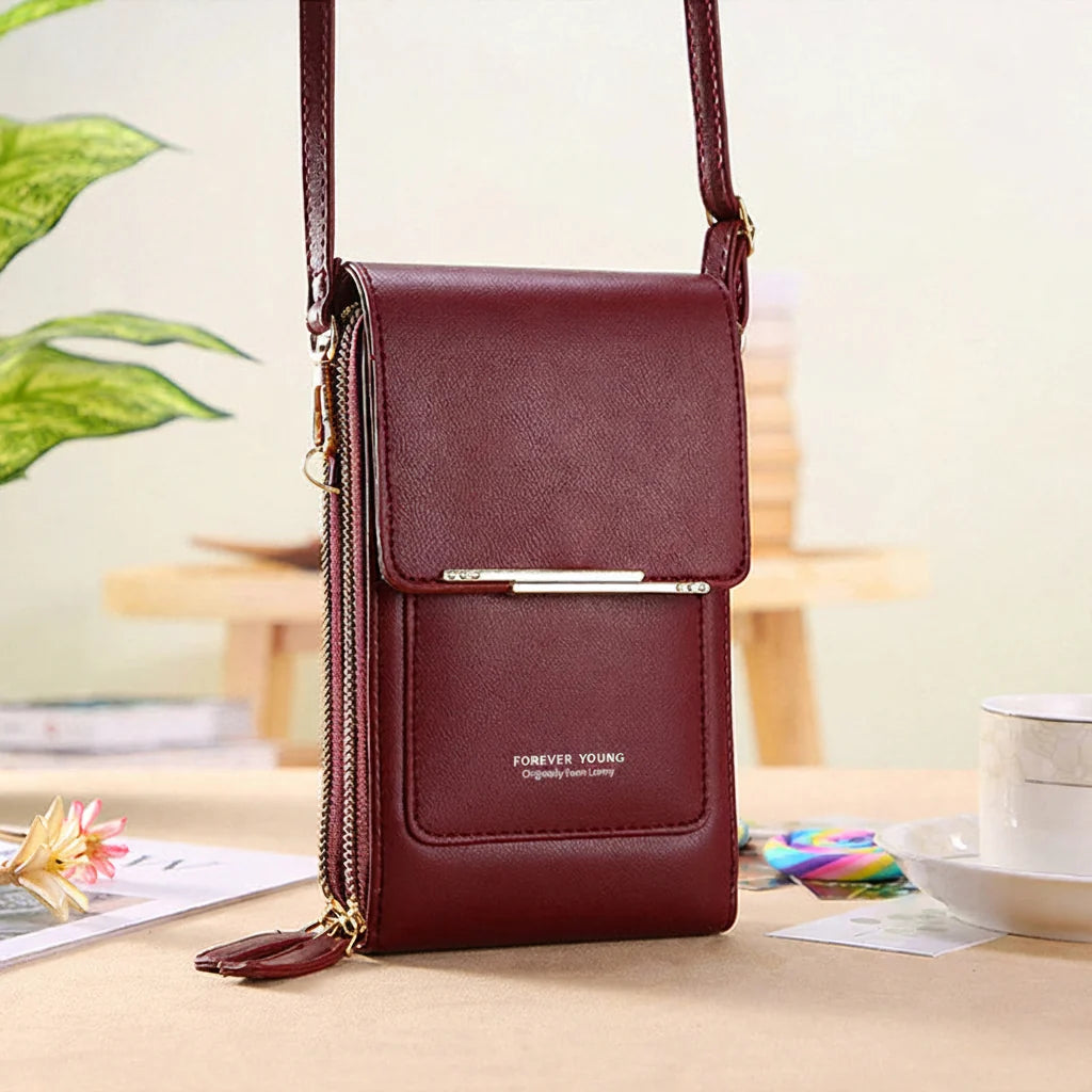 Crossbody Bag | RFID Anti-Theft & Touchscreen | Adjustable Strap