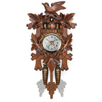 Cuckoo Clock | Woodland Animal Design & Swinging Pendulum
