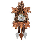 Cuckoo Clock | Woodland Animal Design & Swinging Pendulum