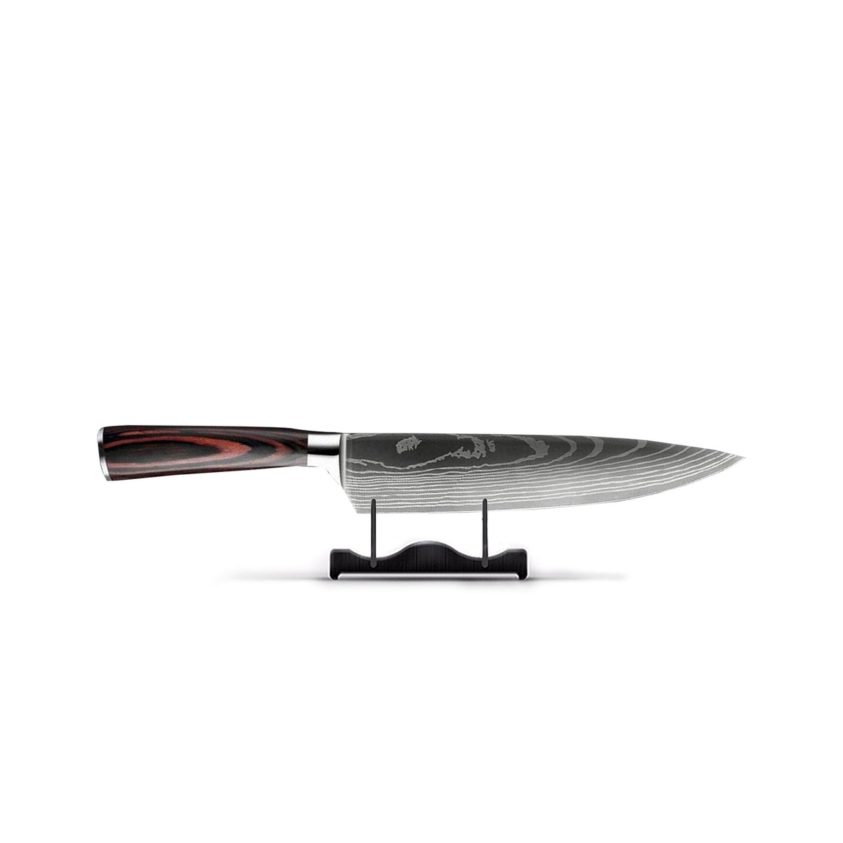 Chef Knife | Layered Damascus Steel | Resin Handle