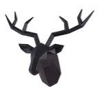 Wall Decor | 3D Deer Head & Antlers | Keyhole Mount