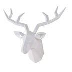 Wall Decor | 3D Deer Head & Antlers | Keyhole Mount
