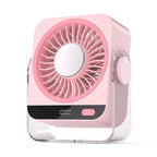 Desk Fan | Rechargeable Cordless & Tilting Head