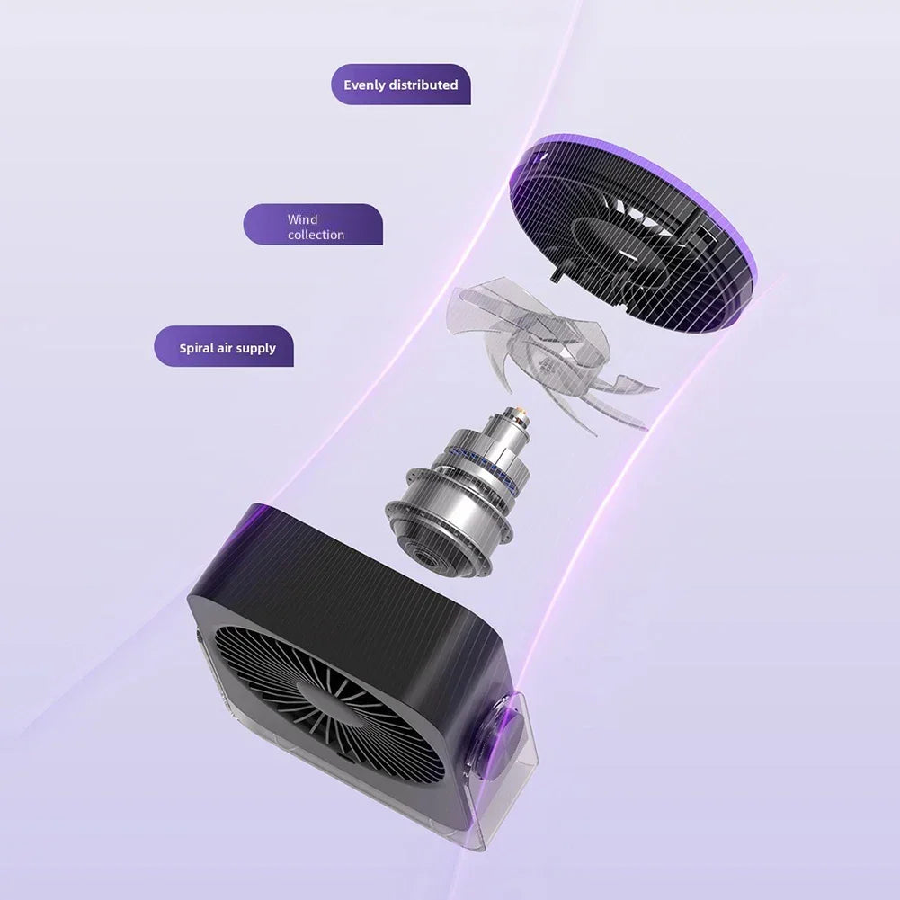 Desk Fan | Rechargeable Cordless & Tilting Head