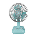 Desk Fan | Retro Design & Adjustable Speeds | Compact