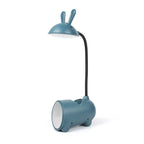Desk Lamp | Bunny-Shaped Targeted LED & Pen Holder | USB-Powered