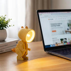 Desk Lamp | Dinosaur Character Foldable & Clip-On | Battery/USB