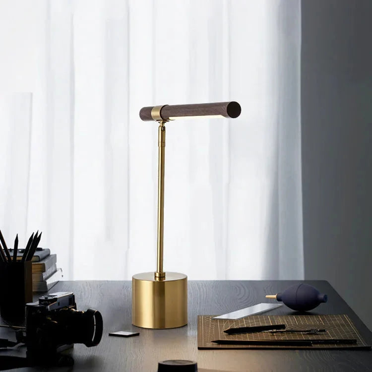Desk Lamp | Modern Industrial Black Metal Task Lighting