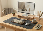 Desk Mat | Noise-Reducing Dense Felt | 36 × 18 In