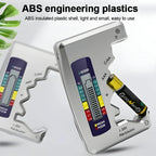 Digital Battery Tester | LCD Voltage & Capacity Display