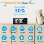 Digital Clock | 10-Inch Display & 19 Reminders | Wireless Remote