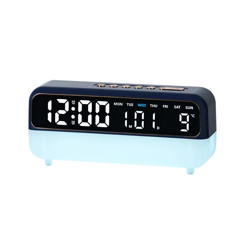 Digital Radio Alarm Clock | Precision Radio Timekeeping & Temperature Display