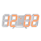Digital Wall Clock | 3D LED Display & Auto-Dimming | USB Powered