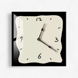 Digital Wall Clock | Rectangular Frame & Clear Display | 30 x 30 cm