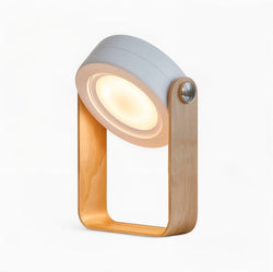LED Lantern | Dimmable & USB Rechargeable | Wood & Metal