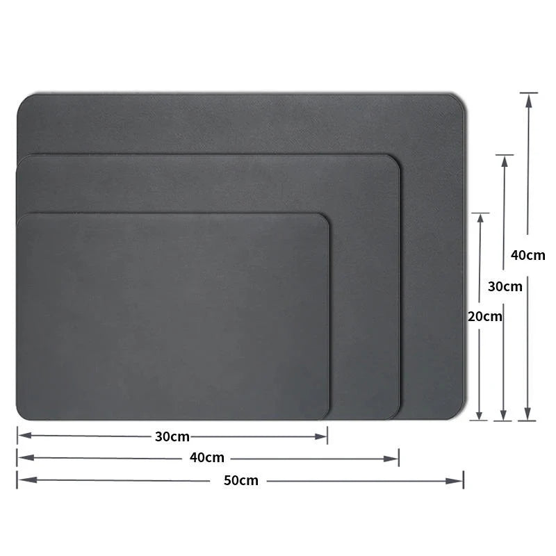 Dish Drying Mat | Super Absorbent & Quick-Drying | Non-Slip Rubber Backing