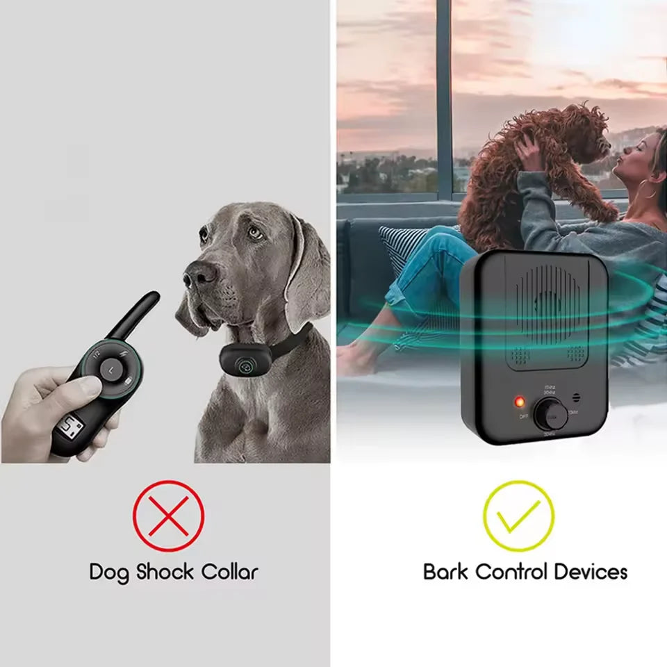 Dog Bark Stopper | Ultrasonic Detection & USB-Rechargeable