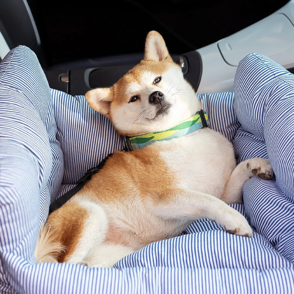Dog Car Bed | Padded & Washable | Adjustable Straps