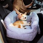 Dog Car Bed | Padded & Washable | Adjustable Straps