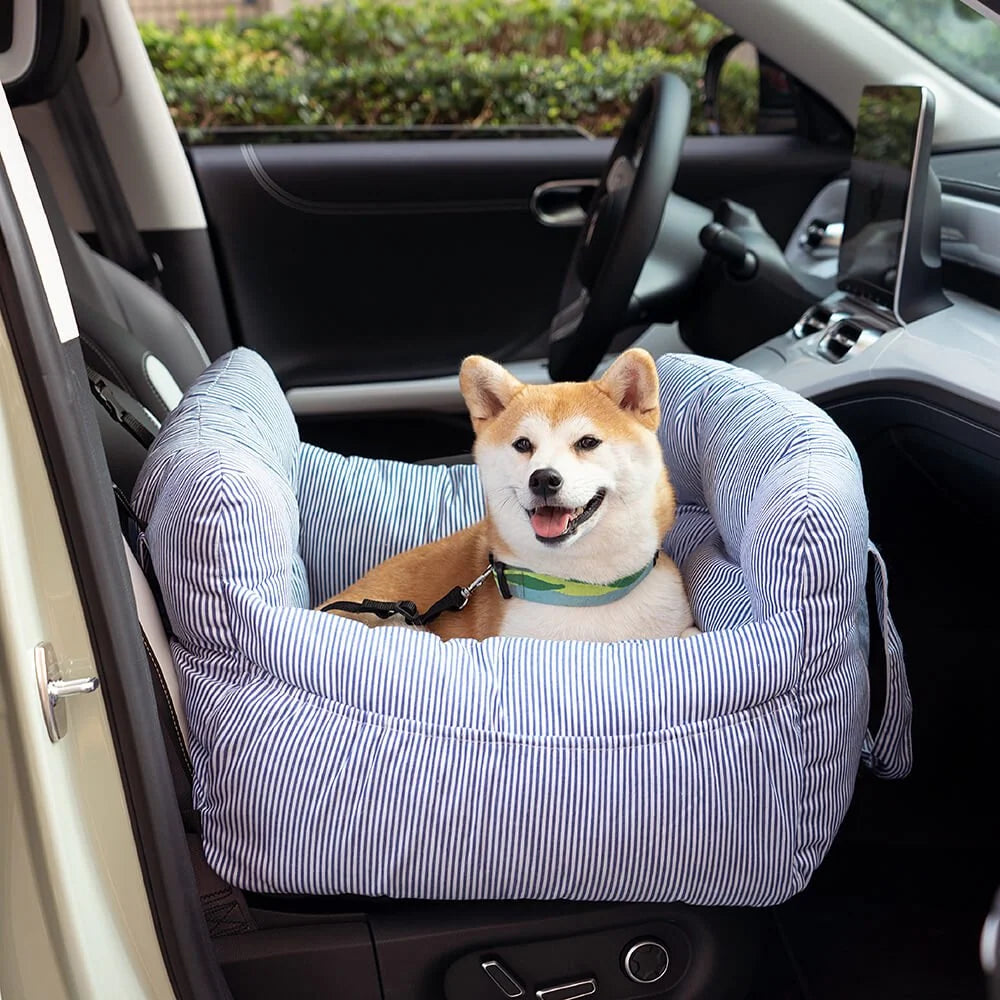 Dog Car Bed | Padded & Washable | Adjustable Straps