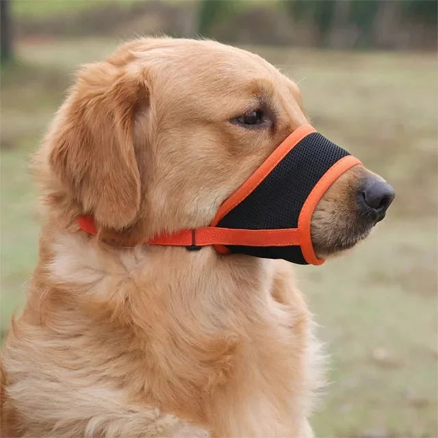Dog Muzzle | Breathable Mesh & Adjustable Straps