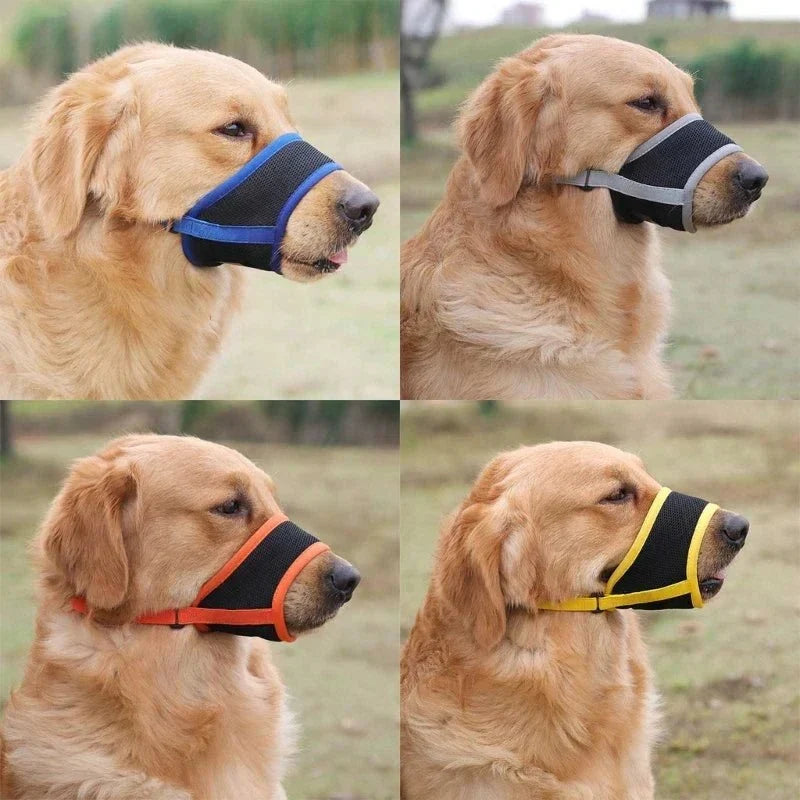 Dog Muzzle | Breathable Mesh & Adjustable Straps