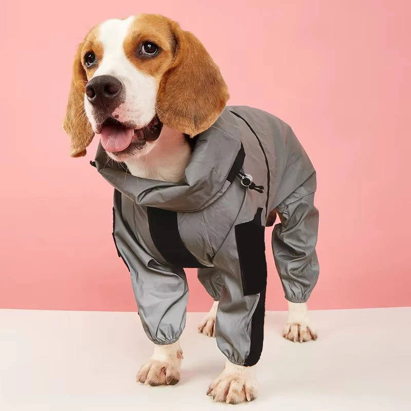 Dog Raincoat | Waterproof & Reflective | Full-Body Coverage