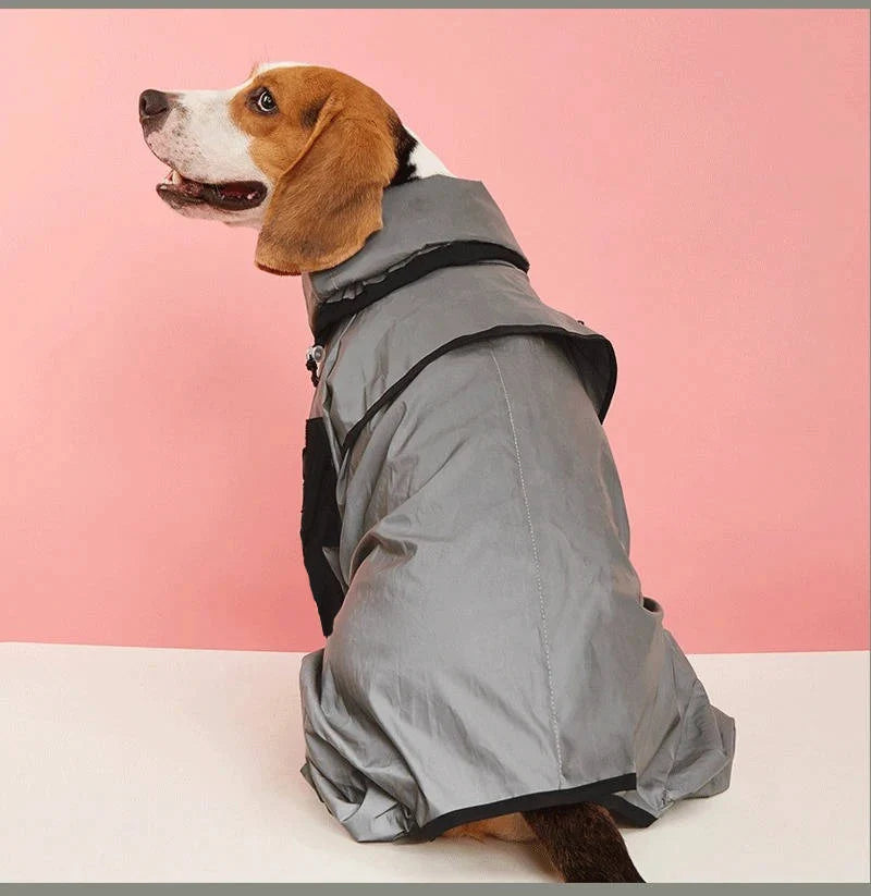 Dog Raincoat | Waterproof & Reflective | Full-Body Coverage