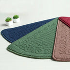 Doormat | Retro Half-Moon Design & Non-Slip Backing